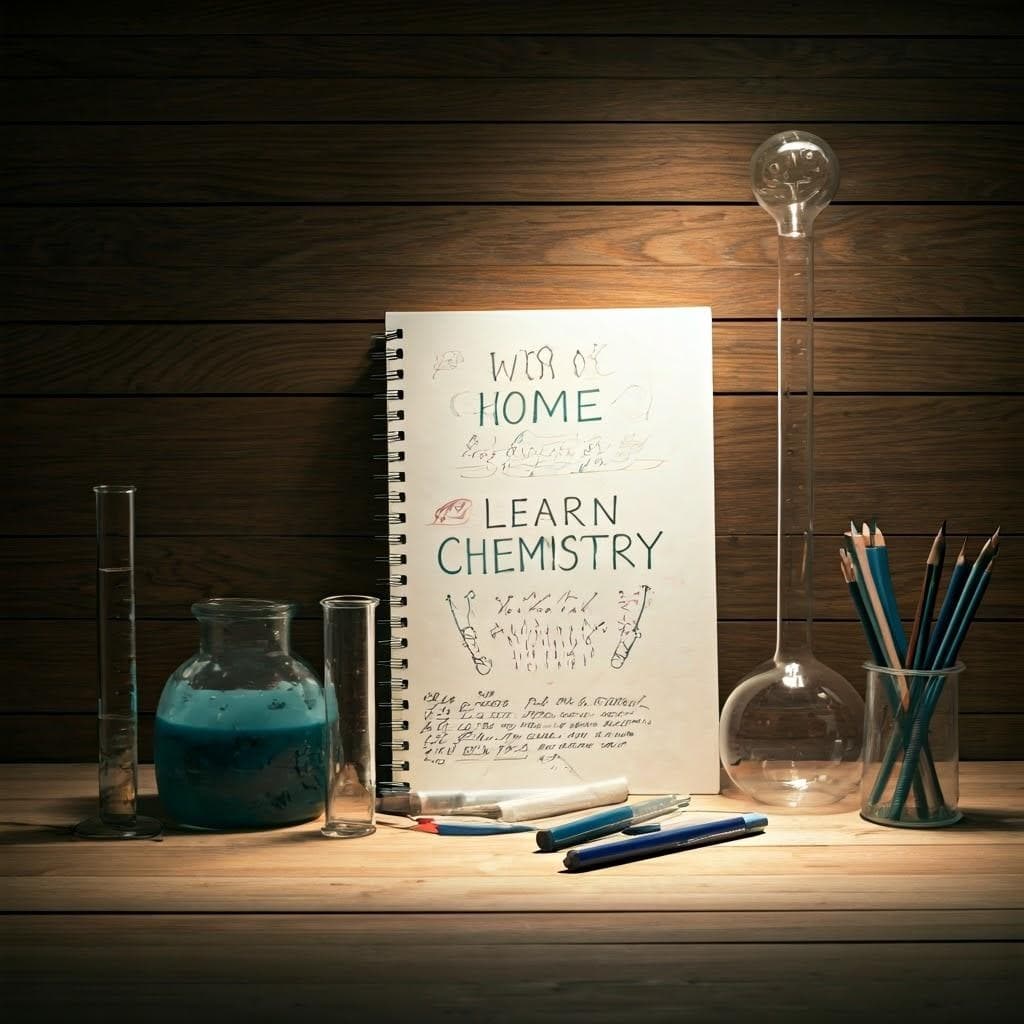 A detailed course plan/roadmap for teaching chemistry at home